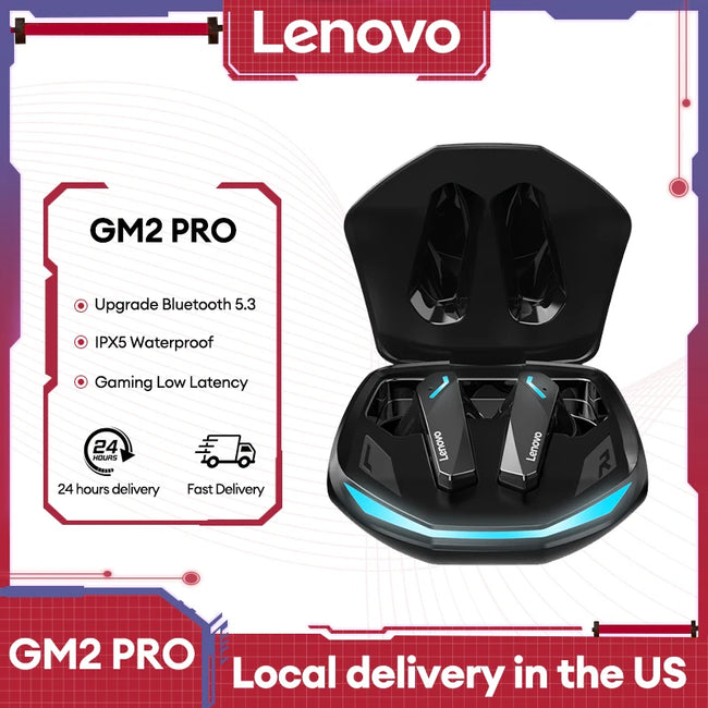 Ship from US GM2 Pro Bluetooth Earphones Gaming Headset Low Latency Music Dual Mode Headphones with Mic HD Call Earbuds