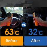 Protect Your Car From The Sun with This Portable, Foldable Car Windshield Sunshade