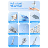 10-in-1 Laptop Cleaner Set Multifunctional Screen Dirt Remover Screen Keyboard Cleaner Kit for Headset iPad Phone Cleaning Tool